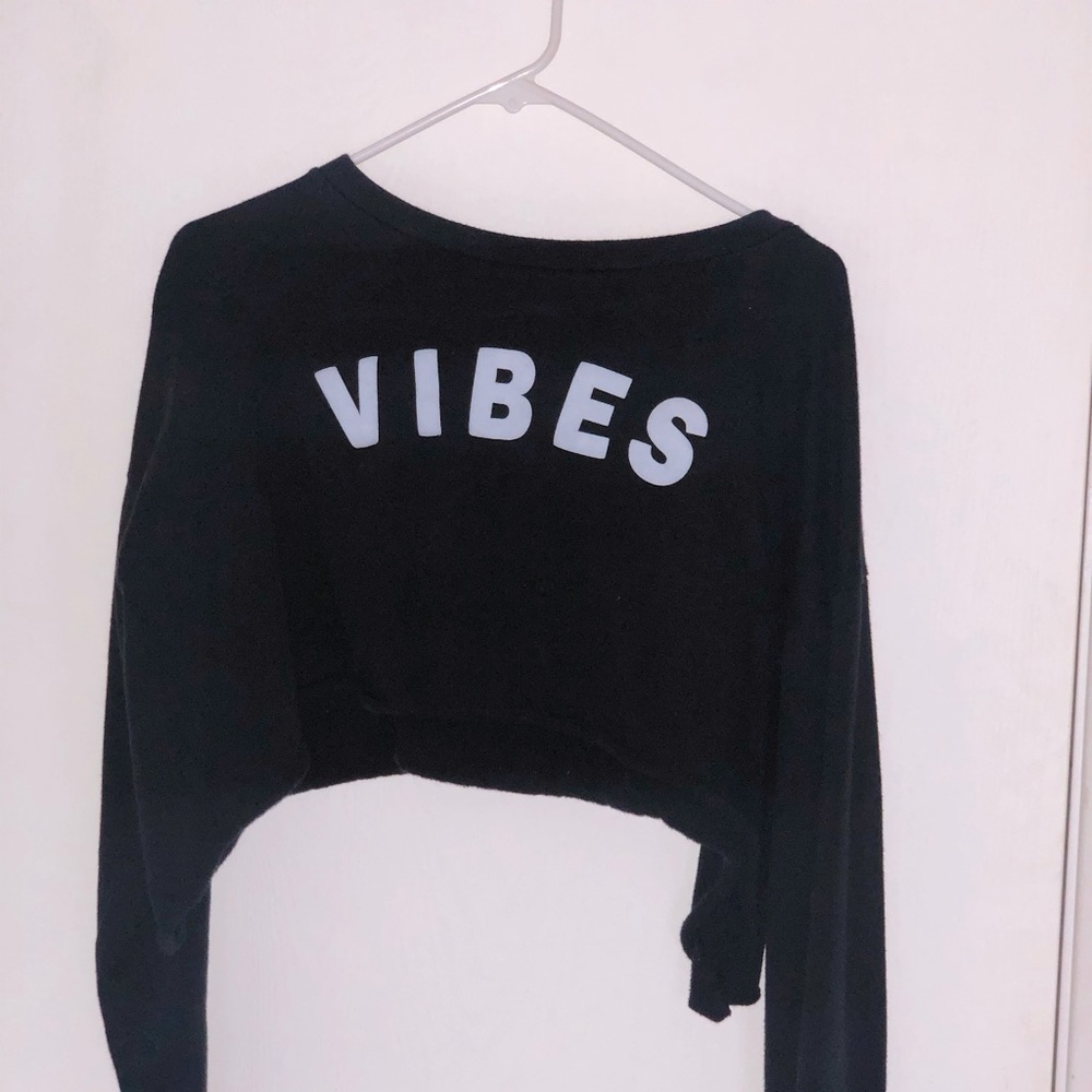 Crop sweatshirt